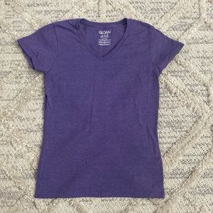 Plain purple T shirt